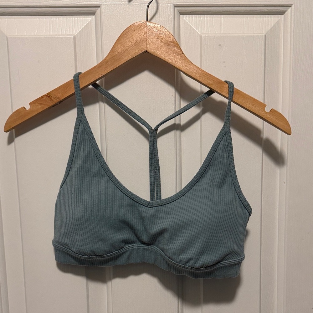 Alo Yoga Ribbed Blissful Bra